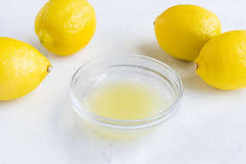 Lemon juice